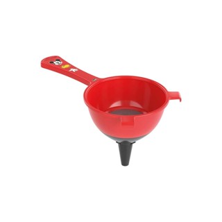 Peneira de Plástico com Funil Encaixáxel 15 cm Mickey