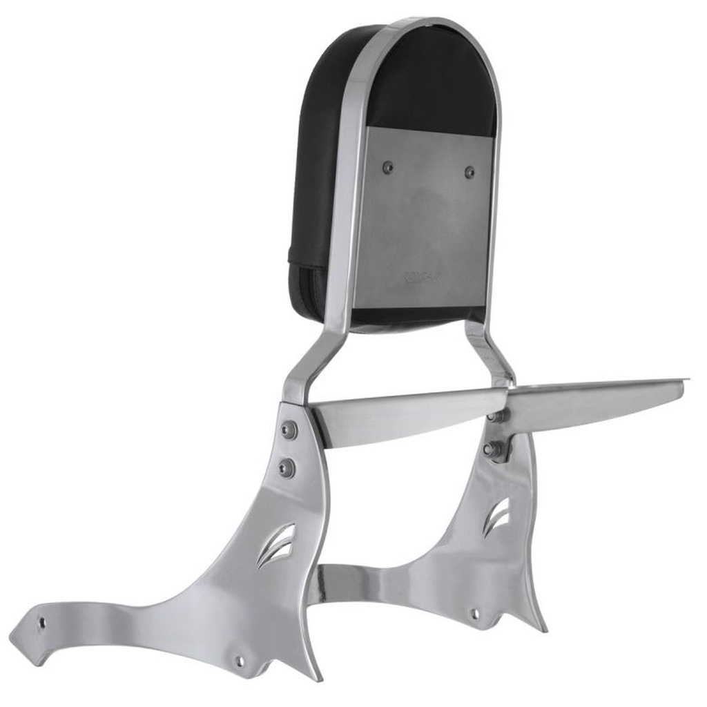 Suporte Bagageiro Encosto Sissy Bar em Chapa Scorpion Midnight 950 2009 2010 2011 Super Adventure