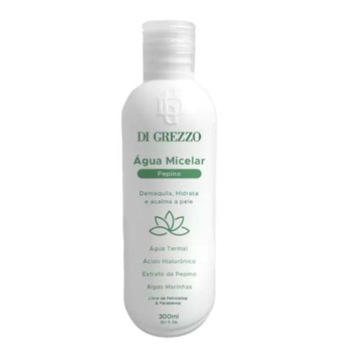 Água Micelar Inteligente - Micelas de Pepino 300ml - Di Grezzo