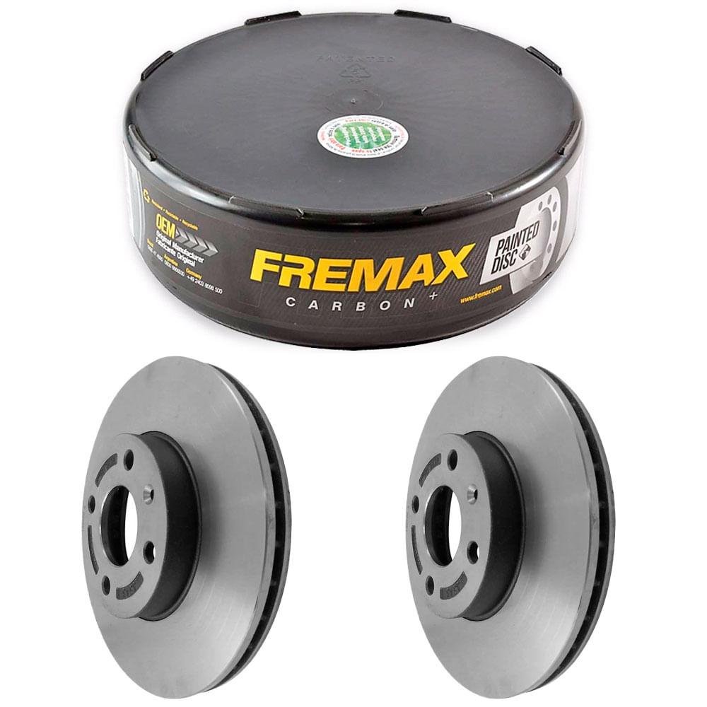 Par Disco Freio Chevrolet Spin 1.8 2017 a 2018 Dianteiro Ventilado Fremax BD3548