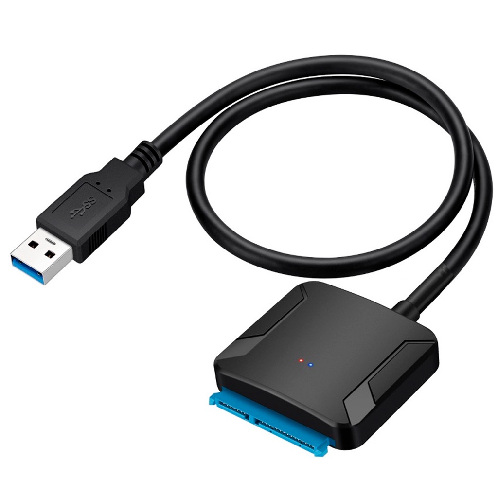 Cabo Adaptador SATA Para HD Externo SATA USB 3.0 Conversor