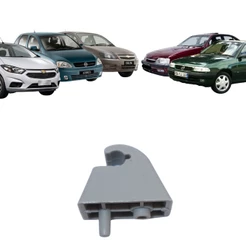 Suporte Do Quebra Sol Astra Hatch Celta Corsa Omega Prisma Presilha