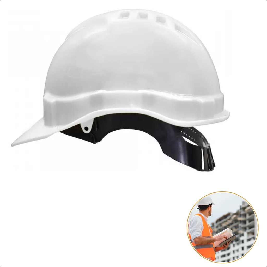 Capacete De Segurança Aba Frontal - Genesis Libus - CA:36099 em Oferta na Shopee