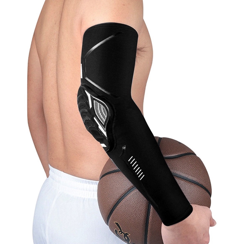 Cotoveleira Elástica Esportiva Almofada Anti Colisão Anti Impacto Antiderrapante Proteção Cotovelo