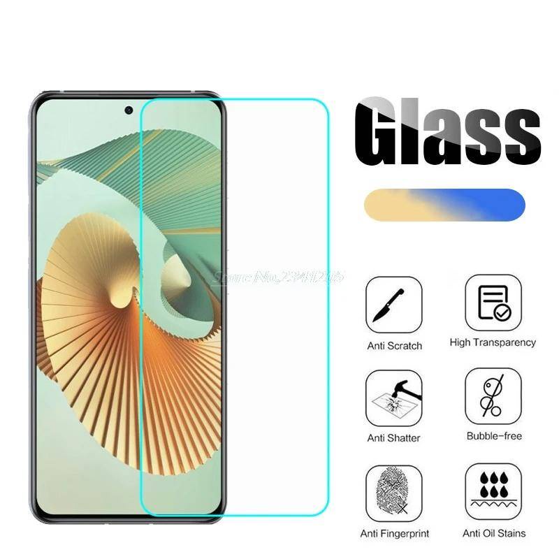 Para A Lâmina ZTE V50 V40 Design Pro V41 Vita A73 A72s A72 A52 V40s Protetor De Tela Telefônica De Filme Temperado HD Axon 40 SE Nubia Z50S Neo Voyage 40 +