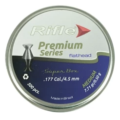 Chumbinho/Munição 4.48mm 500un Rifle Flathead 7.71gr