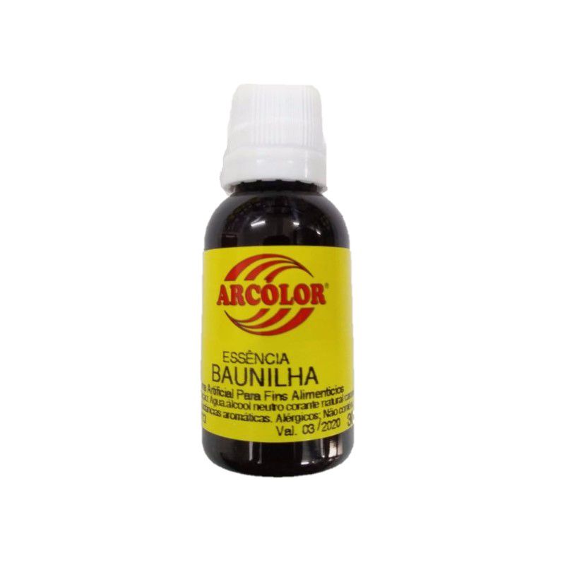 Essência de Baunilha 30 ml Arcolor - Food & Beverages