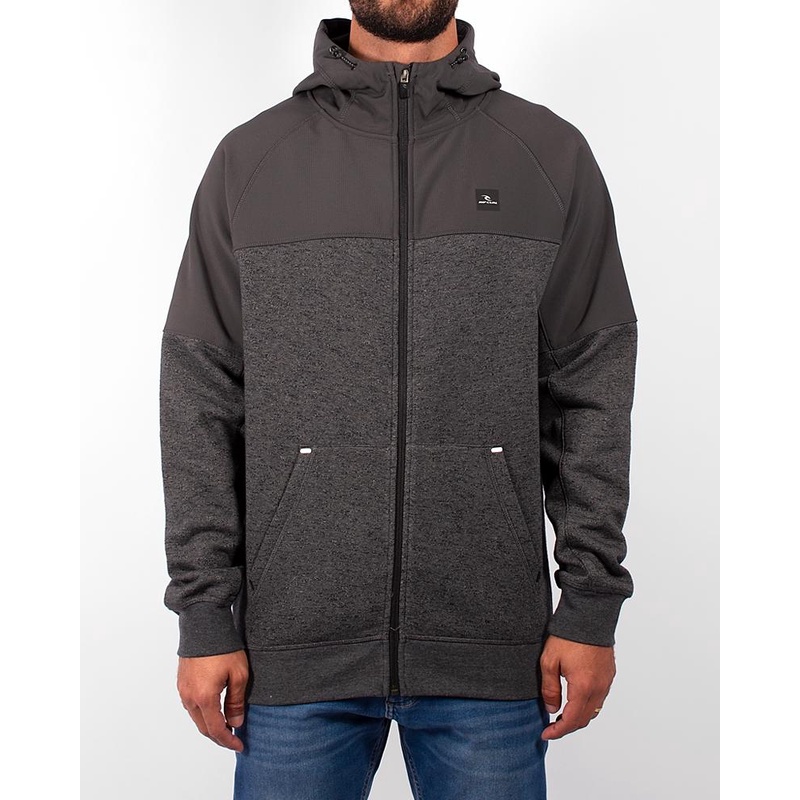 Jaqueta Masculina Rip Curl Moletom Canguru Viral Anti Series com Capuz CFEBH906
