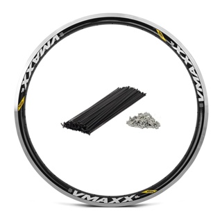 Aro 26" Bike Vzan Vmaxx DH ou SL Freio V-Brake 36 Furos Com Raios em Oferta na Shopee