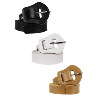 Kit Com 3 Cintos Feminino Em Material Sintético, Fivela Com Formato Orgânico, Níveis De Ajustes, Cores Neutras E Básicas, Delicado Combina Com Tudo, Vestidos, Saias E Calças, Versátil, Combina Com Tudo, Muitas Opções De Looks CF113