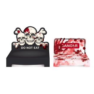 Kit Suporte para Doces - Help Halloween - 1 unidade - Cromus - Rizzo em Oferta na Shopee