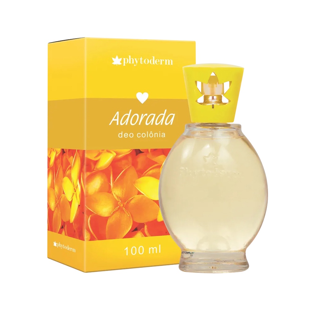Colônia Adorada Phytoderm 100ml em Oferta na Shopee