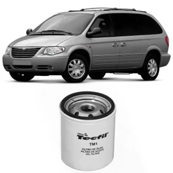 Filtro Óleo Grand Caravan 3.0 3.8 99 A 2007 Tecfil - Psl34m