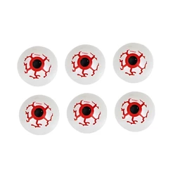 Enfeite Decorativo Halloween - Olhos - 6 unidades - Rizzo
