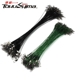 20 Peças Cabeça De Pesca Líderes De Linha De Aço Inoxidável Com Fivela Giratória Para Equipamento De Isca Ou Ganchos em Oferta na Shopee