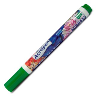 Caneta para tecido Acrilpen Verde Musgo 513 Acrilex