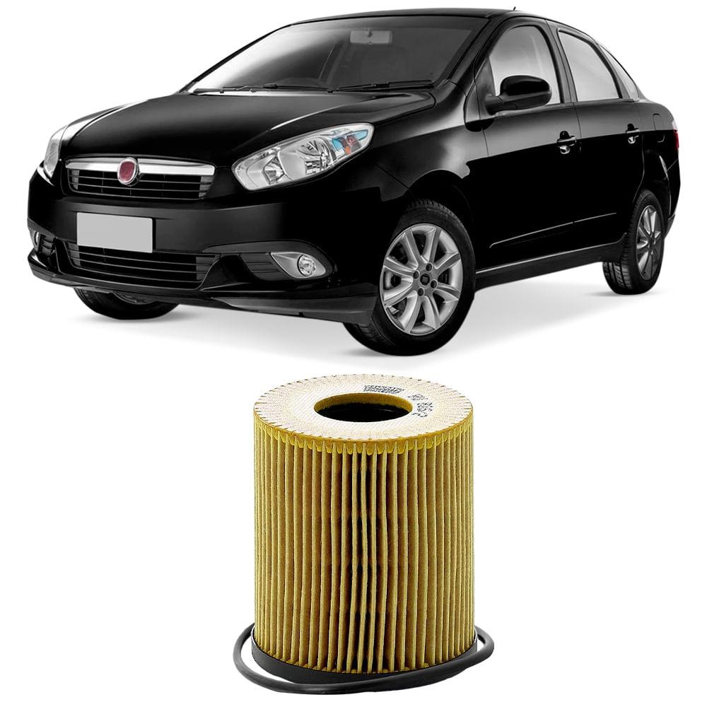 Filtro Óleo Fiat Grand Siena 1.6 2012 A 2018 Mann