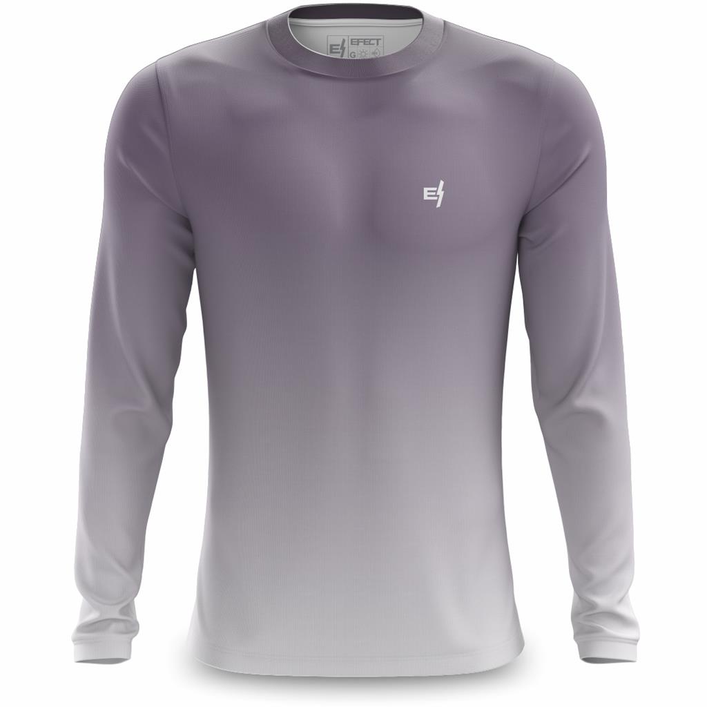 Camisa Masculina Manga Longa Camiseta Fitness Protecao UV Frescor e Seguranca em Oferta na Shopee