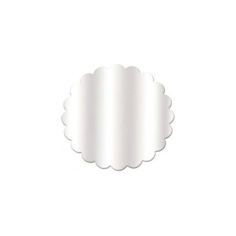 Fundo Rendado para Doces 7cm Incolor - 100 unidades - Cromus -  Rizzo Confeitaria