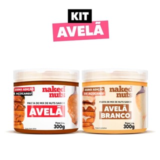 Kit Pastas de Avelã 300g - Naked Nuts