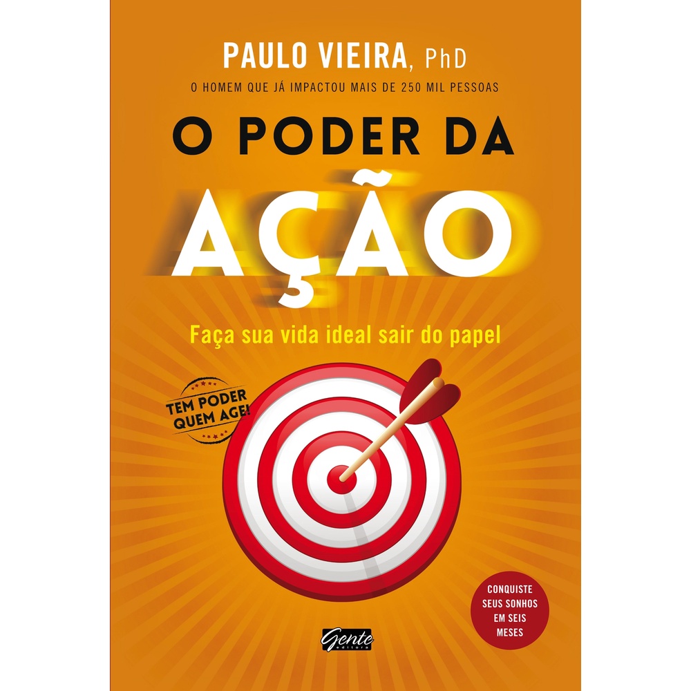 Livro O poder da ação - Gente em Oferta na Shopee