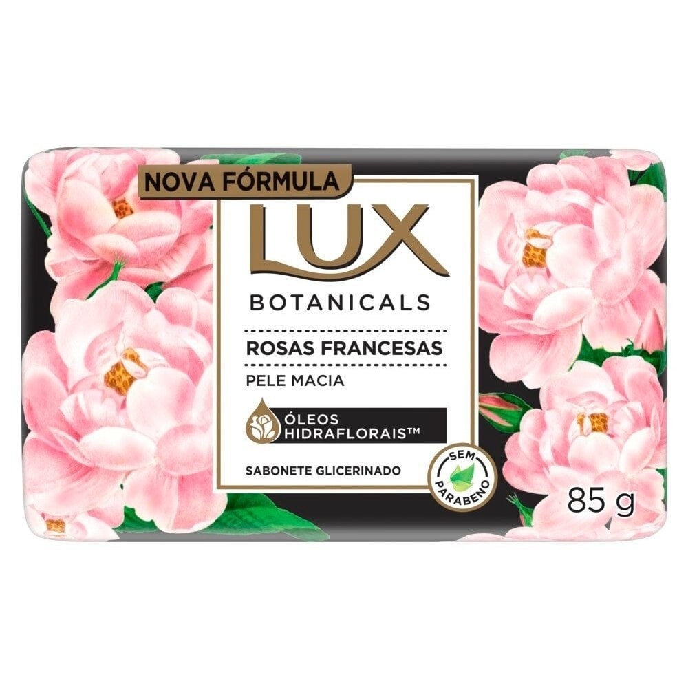 Sabonete Lux Botanicals Rosas Francesas 85g Embalagem com 12 Unidades em Oferta na Shopee