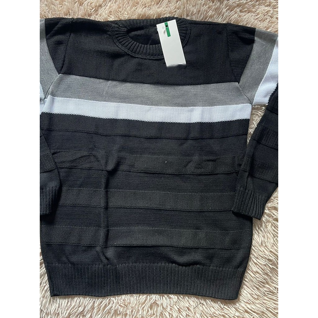 Suéter masculino Premium padrão Passe o inverno com mais estilo e elegância. em Oferta na Shopee