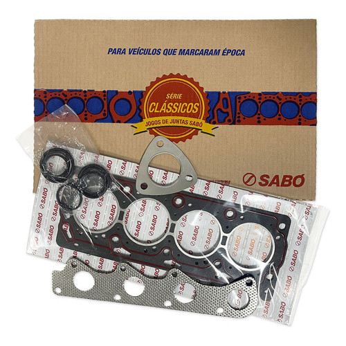 Jogo Junta Superior Cabeçote - VW Fox / Gol G3 G4 G5 G6 1.0 8V - Sabó em Oferta na Shopee