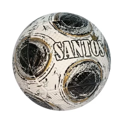 Bola de Futebol PVC/PU Nº 5 Retrô Santos Futebol e Magia - 1687