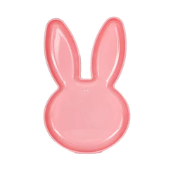 Bandeja Decorativa - Coelho Rosa - 1 unidade - Rizzo