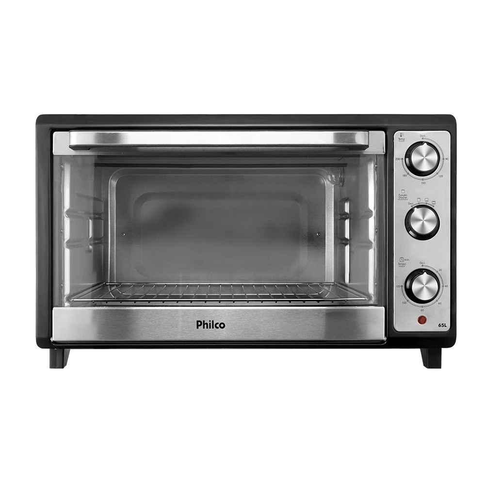 Forno Elétrico Philco PFE65 - 65 Litros, 1800W, Preto