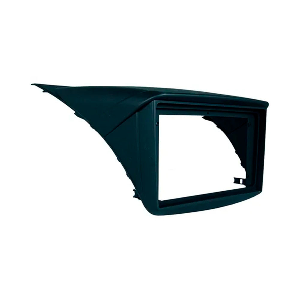 MOLDURA PAINEL MULTIMIDIA 7 OU 9 MITSUBISHI L200 TRITON PAJERO DAKAR  2009 a 2016