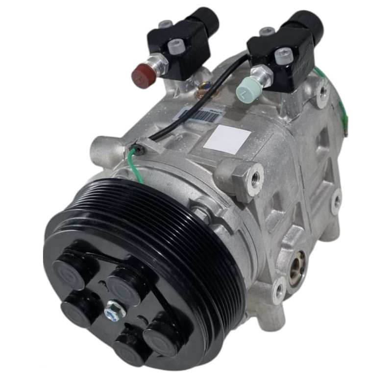 COMPRESSOR TM31 24V 8PK GAS R134 E GÁS R-404 PARA ONIBUS E EQUIPAMENTOS REFRIGERADOS FRIGORIFICO FRIGORIFICADO