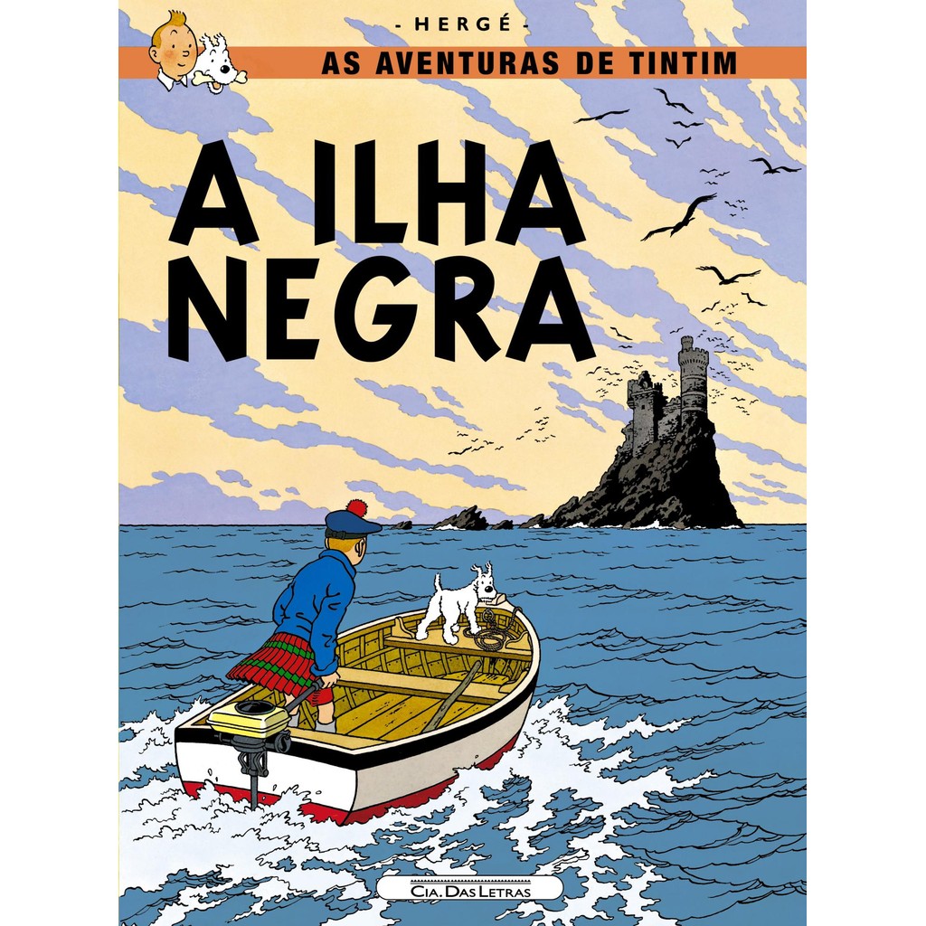 A ilha negra - Quadrinhos na Cia em Oferta na Shopee
