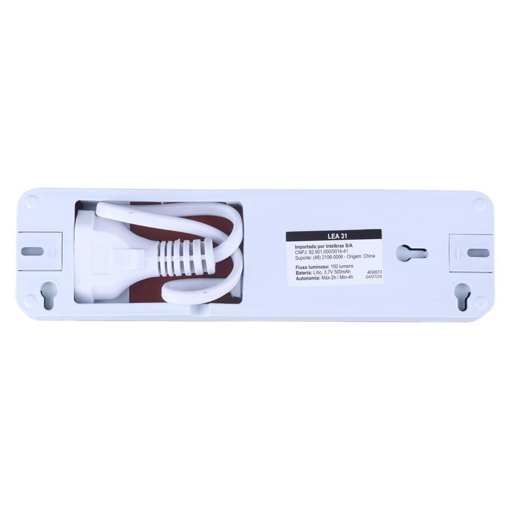 Detalhes do Luminária de Emergência 30 Leds Lea30 Intelbras Bivolt