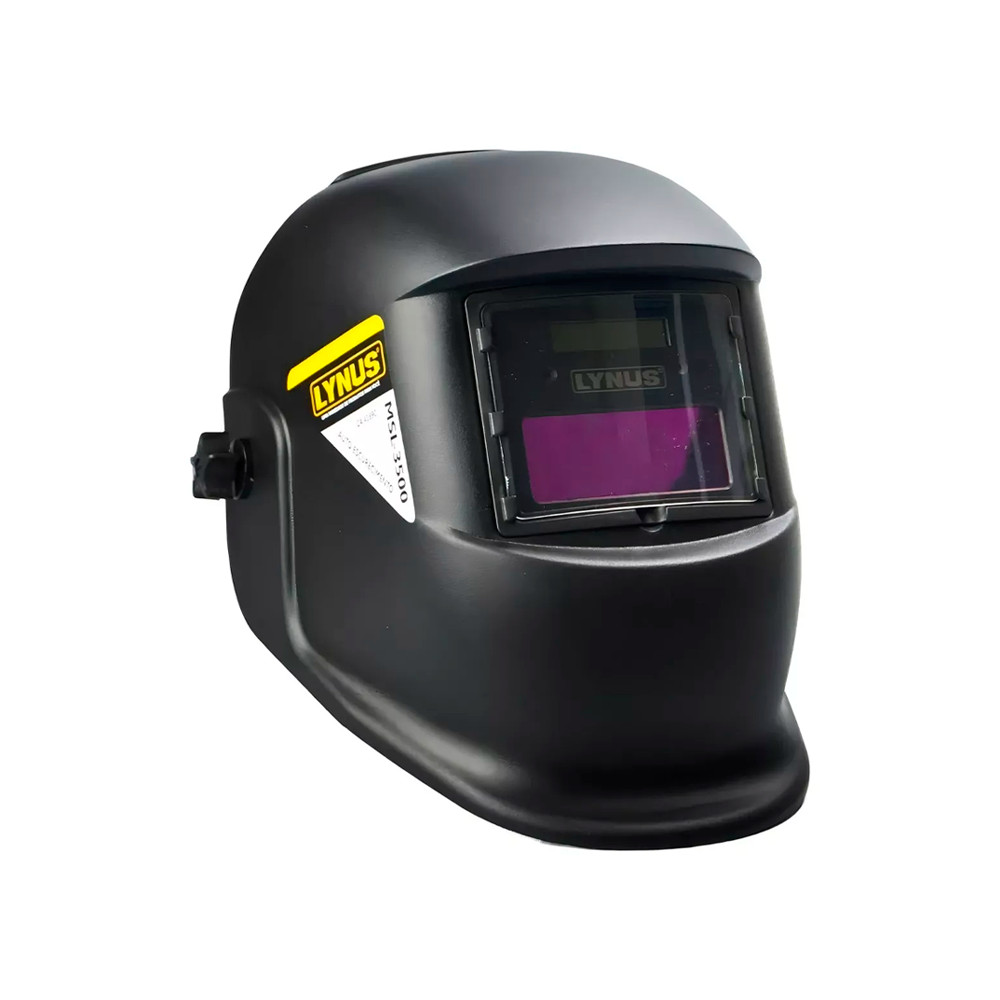 Máscara de Solda Auto Escurecimento Preta CA: 41890 MSL3500 Lynus