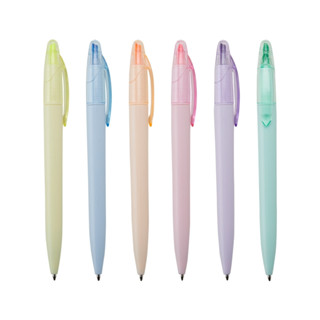 Kit Caneta Marca Texto Esferográfica Colorida Cor Pastel Volta às Aulas em Oferta na Shopee