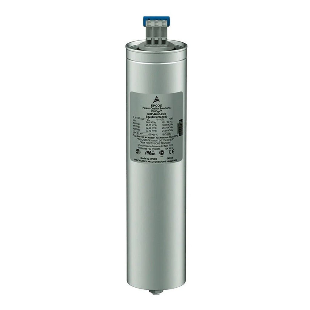 CAPACITOR EPCOS FP TRIF G 15KVAR 220V 50/60HZ