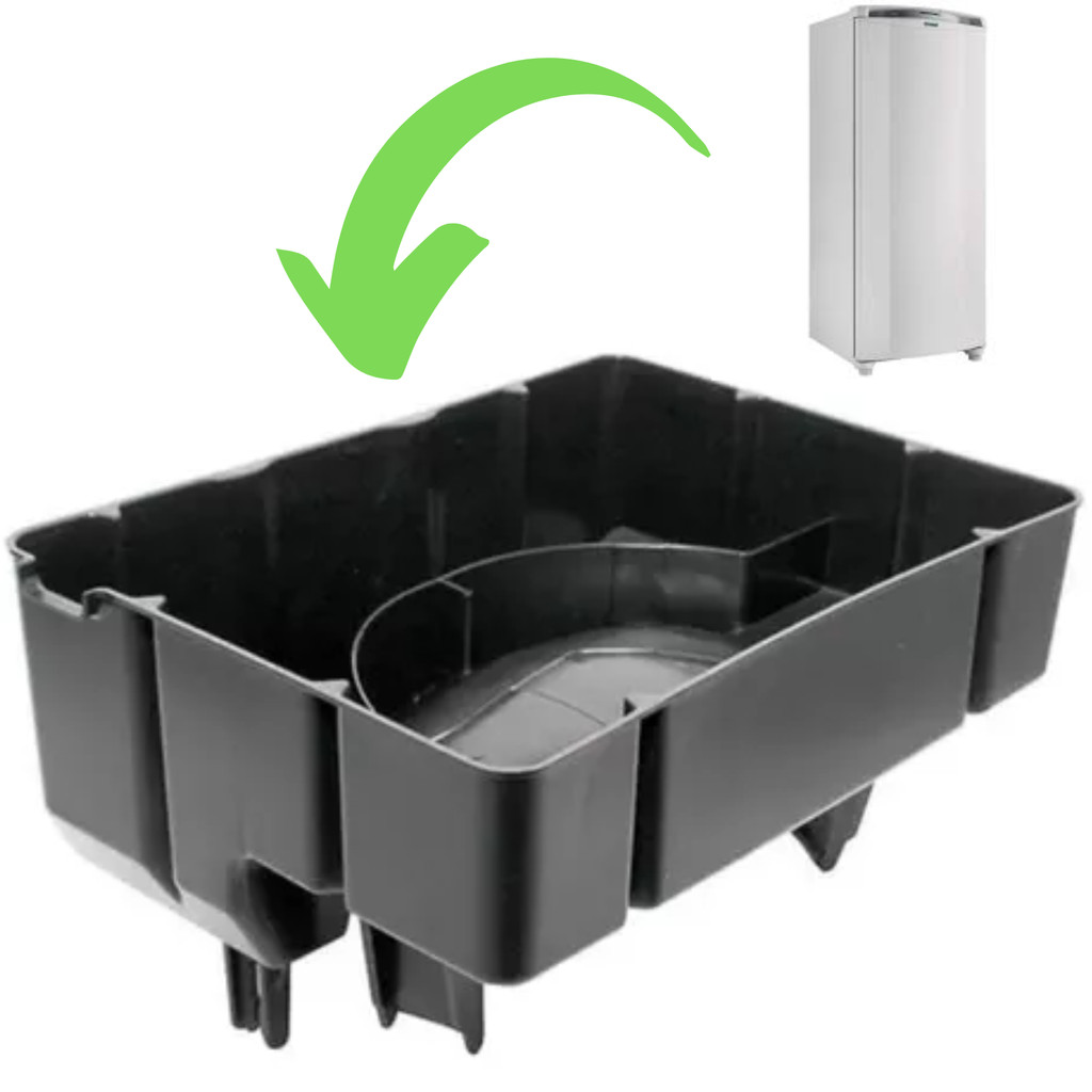 Bandeja Coletora Degelo Recipiente de Evaporação Geladeira Consul Crb39 Crb36 Original em Oferta na Shopee