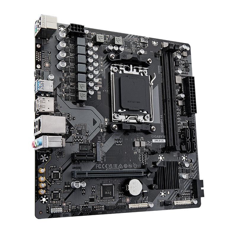 Detalhes do Placa Mae Gigabyte B650M H, DDR5, Socket AMD AM5, M-ATX, Chipset AMD B650, B650M-H