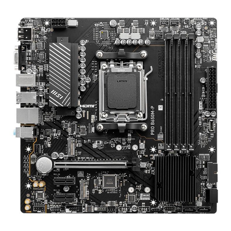 Placa Mae MSI Pro B650M-P, DDR5, Socket AMD AM5, M-ATX, Chipset AMD B650, PRO-B650M-P