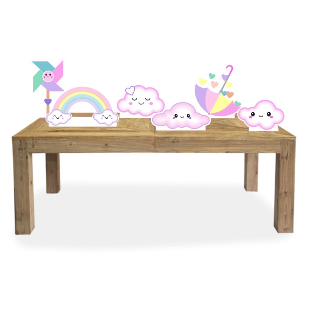 Display festa Chuva de Benção Amor Menina 6 Displays 22cm em Oferta na Shopee