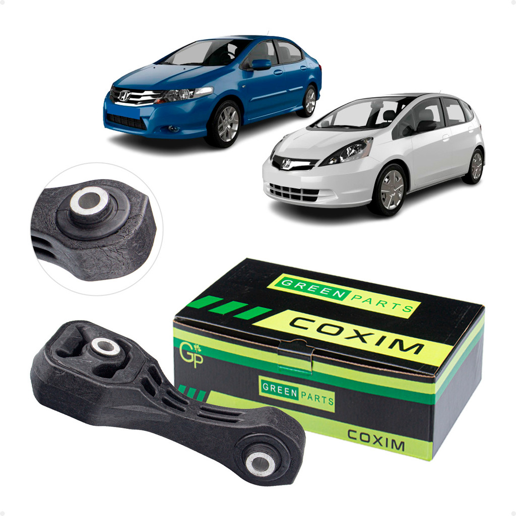 Coxim Câmbio Manual Traseiro Honda Fit 1.5 16V 2009 A 2014 / City 1.5 16V 2009 A 2014