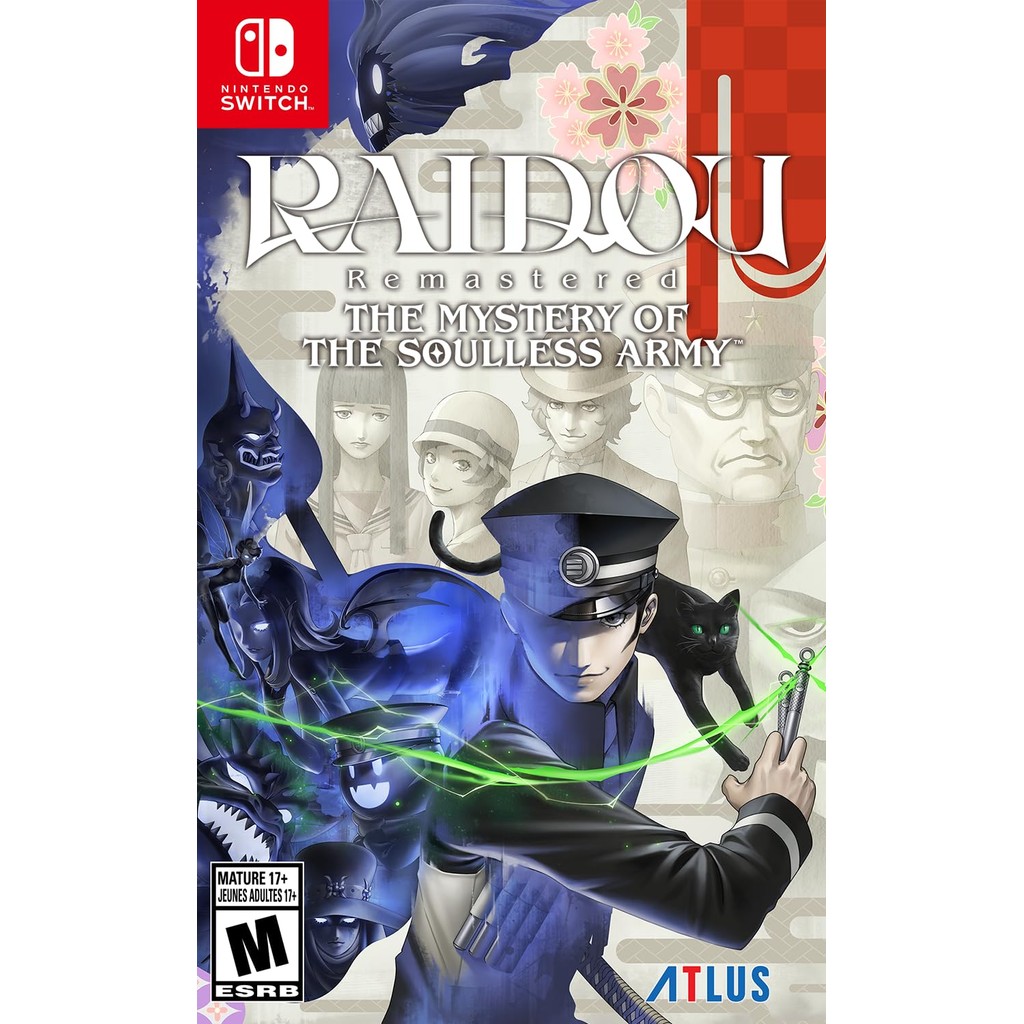 Raidou Remastered The Mystery Of The Soulless Army Switch Midia Fisica