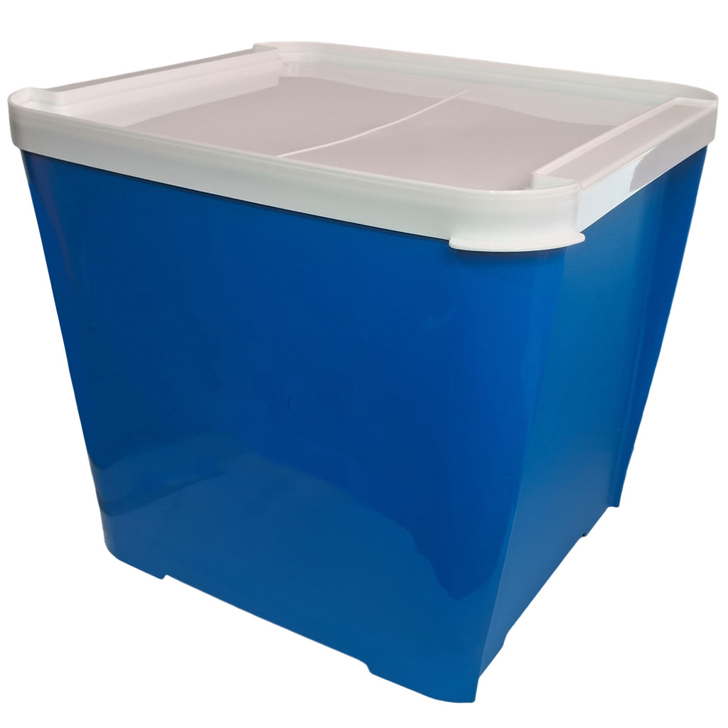 Porta Ração Canister Container Prime 15kg Anti-formiga Protege Conserva Plástico Furacão Pet