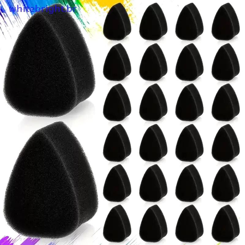 WT 10 Pcs Esponjas De Pintura Facial Pétala Esponja Espuma Artesanato Conjunto Desenho Corporal [BR]