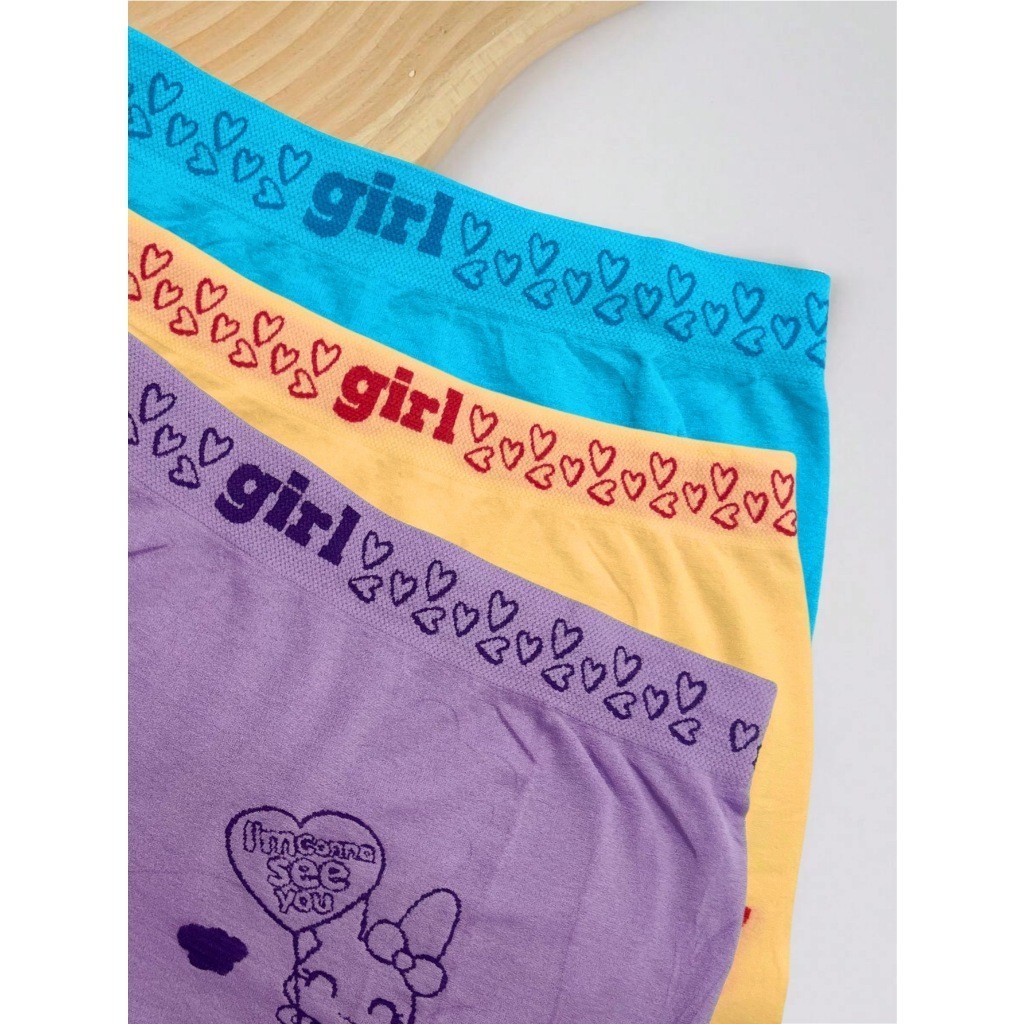 Kit 10 Calcinhas Boxer Infantil Adolescente Juvenil Feminina Leve e Confortável dia a dia em Oferta na Shopee