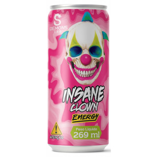 Pré Treino Insane Clown Energy Lata 269ml Demons Lab Pink Lemonade em Oferta na Shopee