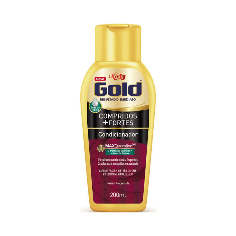 Condicionador Niely Gold Compridos+Fortes 200ml