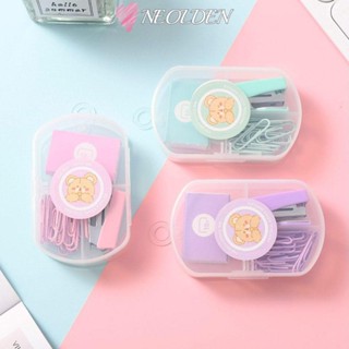 Conjunto De Grampeador NEOLDEN Mini Ferramentas De Encadernação De Metal Escolar em Oferta na Shopee